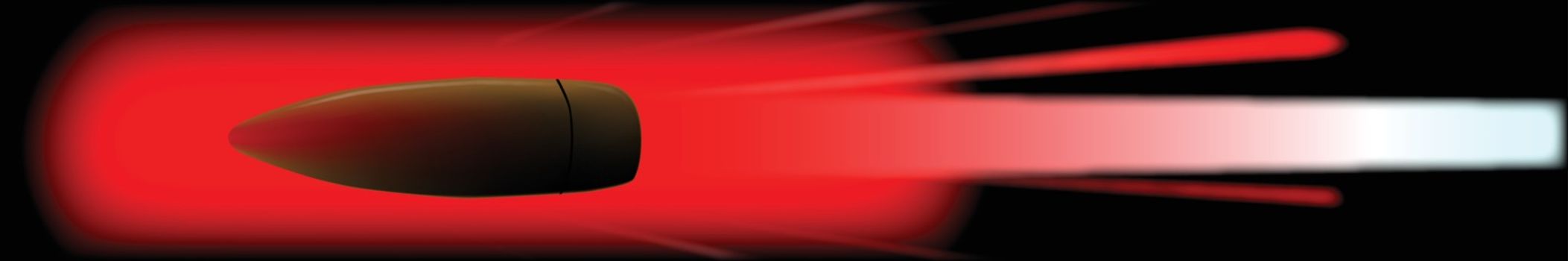 Red Hot Bullet Internet Web Banner Background