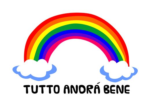 hope rainbow symbol