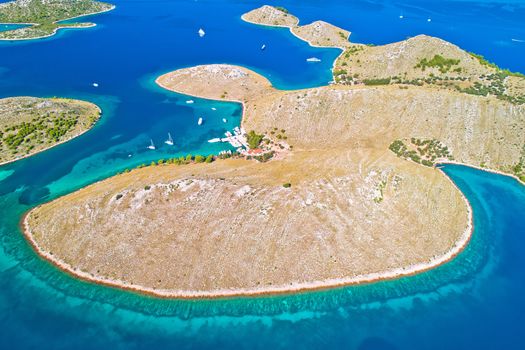 Kornati. Amazing island archipelago landscape of Kornati nationa