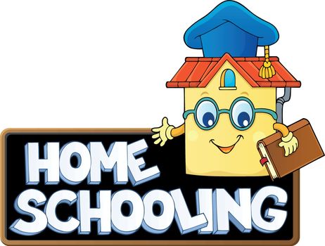 Home schooling theme sign 7