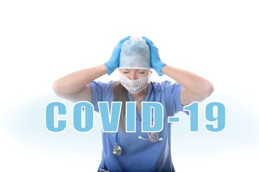 Hospital nurse overwhelmed and stressed during COVID-19 pandemic