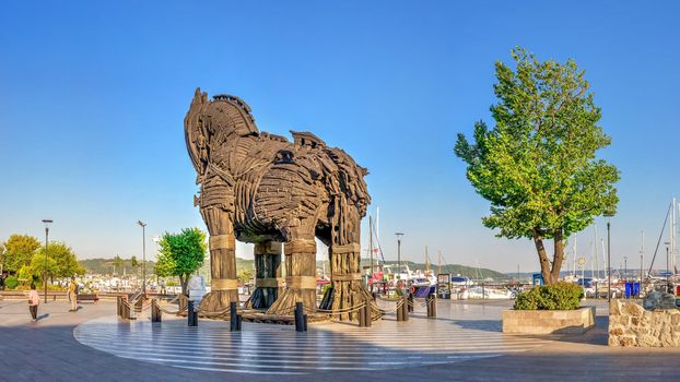 Trojan horse in Canakkale, Turkey
