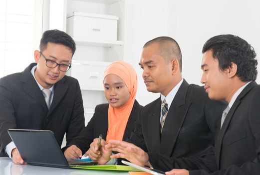 Malaysian business team 