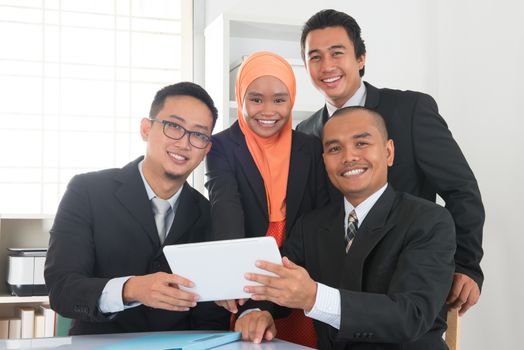 Malaysian business team 