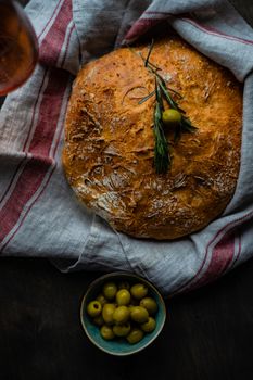 Homemade bread without gluten 