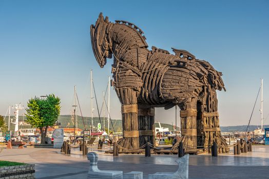 Trojan horse in Canakkale, Turkey