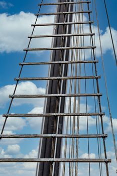 Ladder on Mast