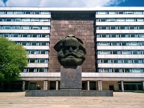 Karl Marx Monument in Chemnitz
