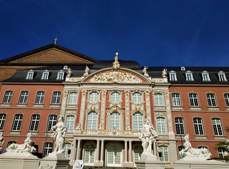 Beautiful Electoral Palace in the city of Trier, Germany