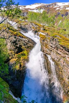 waterfall in Norway