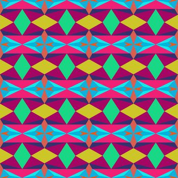 Abstract vector seamless geometric pattern for fabric, textile, wrapping paper, wallpaper, web design, background.