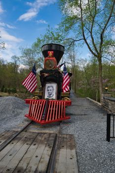 Abe Lincoln Funeral Train Re-Enactment