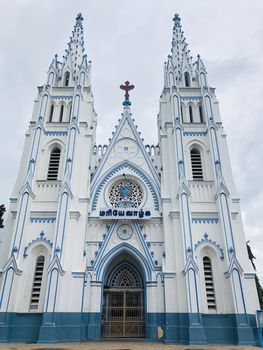 Saint Mary`s Cathedral in Madurai, Tamil nadu