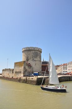 tourist site of La Rochelle, France