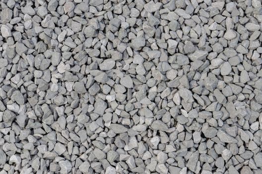 Grey stone chippings