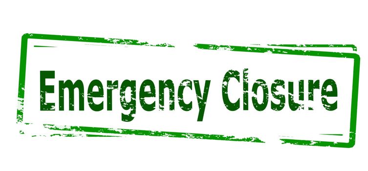 Emergency closure