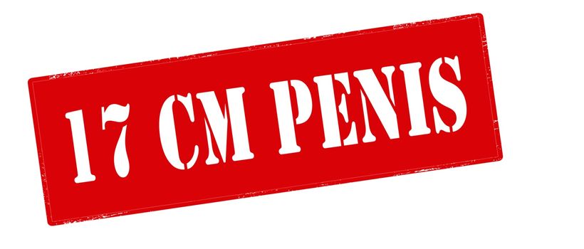 Seventeen centimeter penis