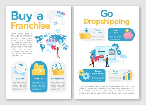 Buy franchise brochure template