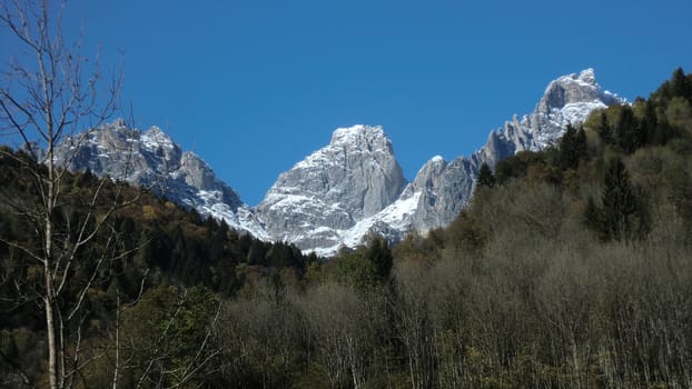 Mountain detail on Dolomites 4