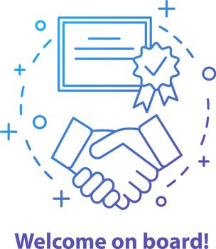 Partnership concept icon