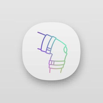 Knee brace app icon
