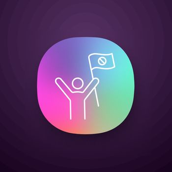 Protester app icon