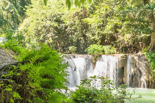  Chet Sao Noi waterfall in national park 