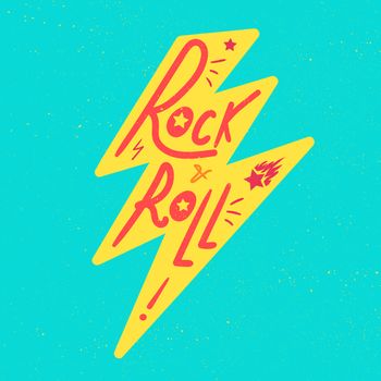 Rock and Roll Lettering