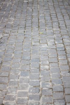 Concrete bricks path walk way