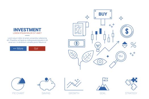 Investment website concept