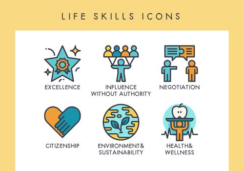 LIfe skills icons