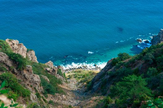 Descent to the Black Sea, Cape Fiolent Crimea Ukraine