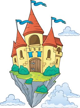 Flying castle theme image 1