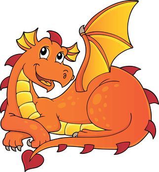 Lying dragon theme image 1