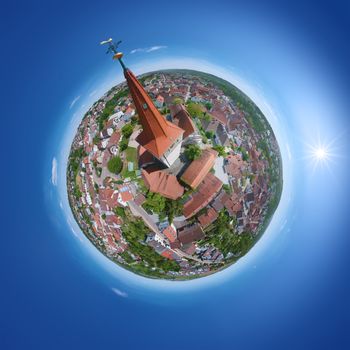 little planet from Weissach Germany