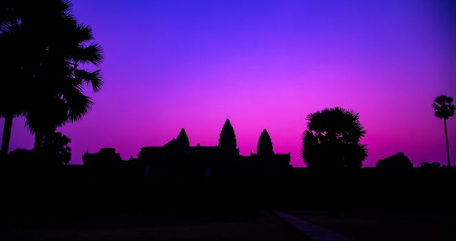 Angkor Wat complex khmer culture Siem Reap Cambodia