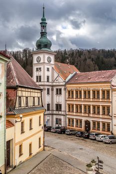 Historic town Loket, Bohemia