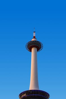 Kyoto tower is the tallest steel structure and a major tourist attraction in Kansai region.