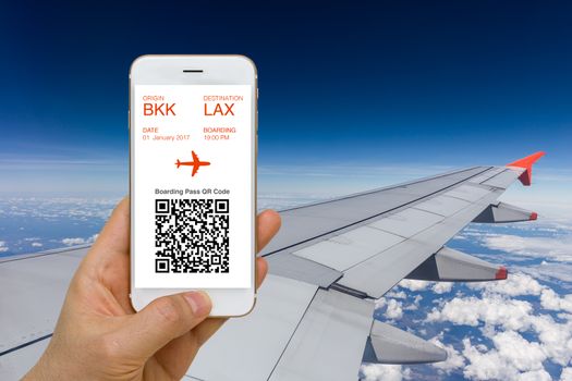 Application of E-Ticket or Boarding Pass Concept for Traveling b