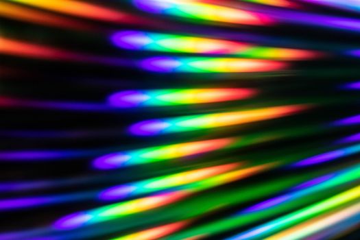 Futuristic Science Fiction Rainbow Holographic Background Compac