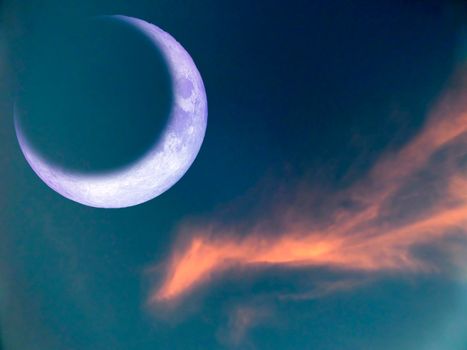 eclipse moon is a rare phenomenon sunset sky