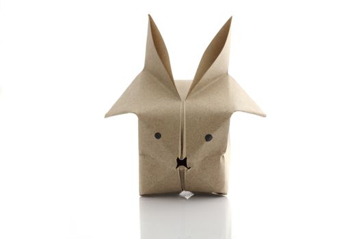 Origami rabbit by recycle papercraft