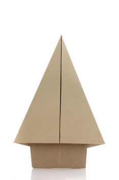 Origami tree by recycle papercraft