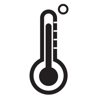 thermometer icon on white background. flat style.thermometer ico