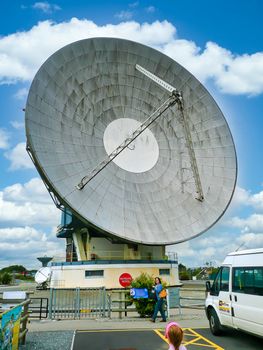 First Satellite dish at Goonhilly Earth Station. This dish is ca