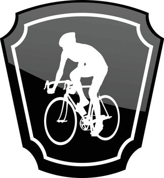 bicyclist emblem