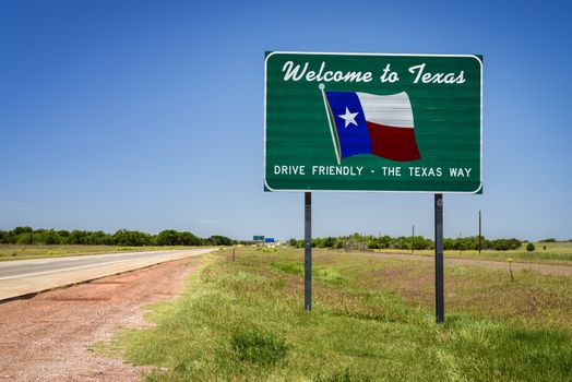 Welcome to Texas State Sign