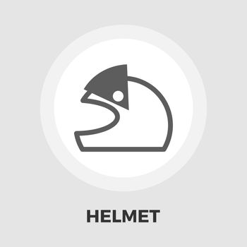Motorcycle Helmets flat icon