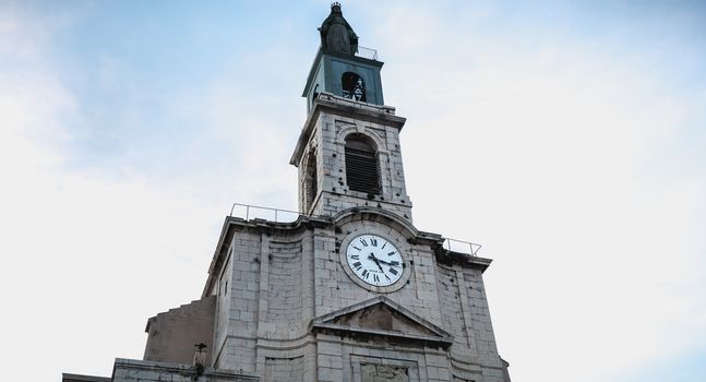 Saint Louis Church in the upstate of Sete, France