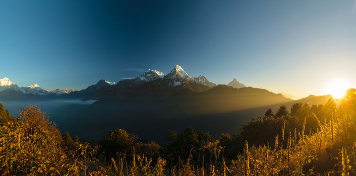 Poon Hill Trek landscape, Nepal